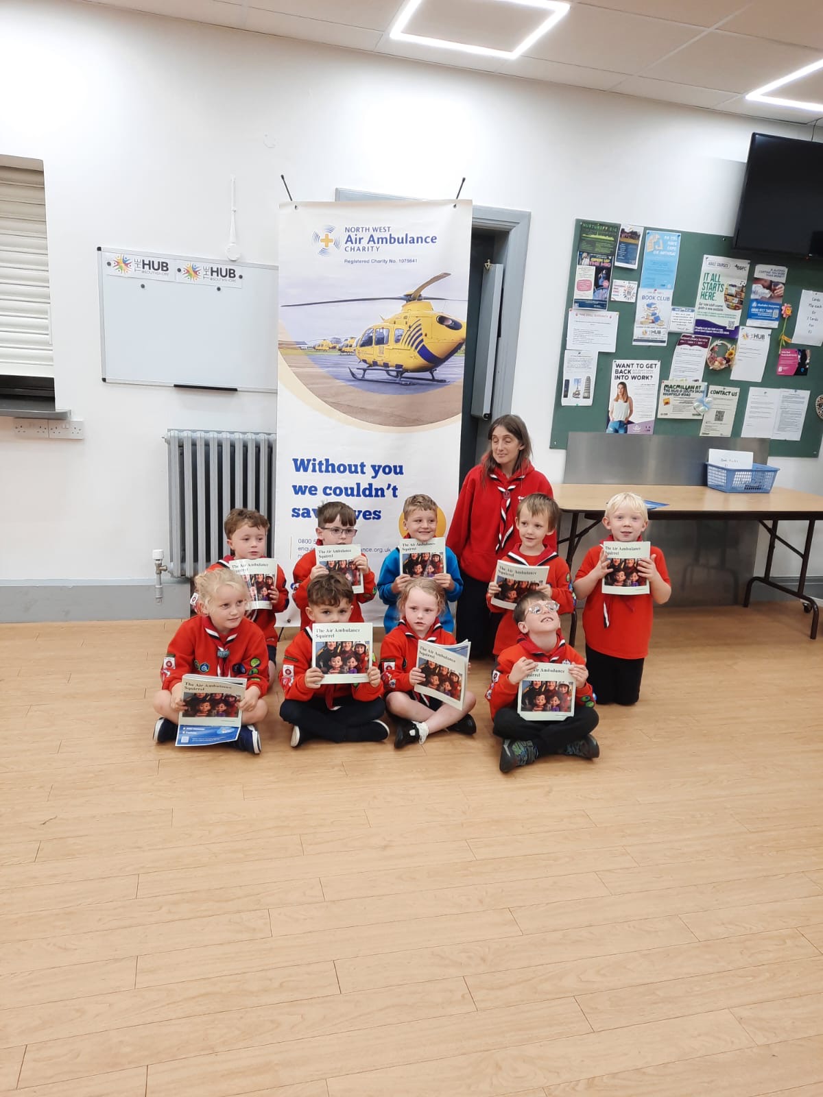 8th Blackpool Squirrel have a flying visit!